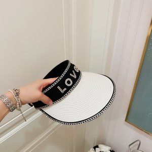 love you Alphabet Empty Top hat Sun visor baseball cap Outdoor cap